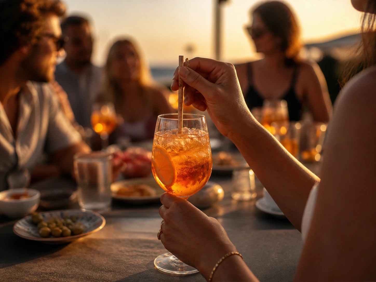 Mobile Spritz-Bar bei Geburtstag und privatem Fest